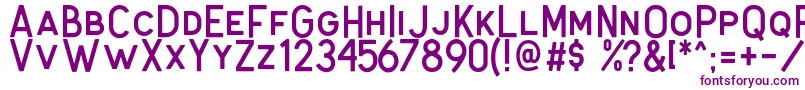 Antone Clean Font – Purple Fonts on White Background
