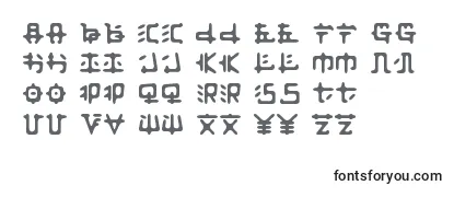 Шрифт Anyong  