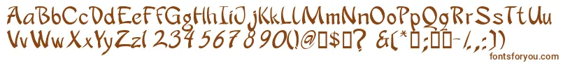 APANRG   Font – Brown Fonts