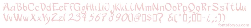 APANRG   Font – Pink Fonts