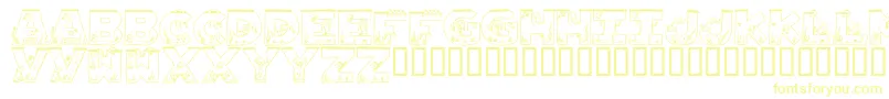 AQUARIUM Font – Yellow Fonts