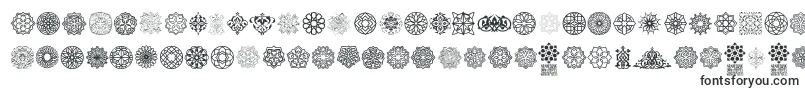 Arabesque Ornaments Font – Shape Fonts