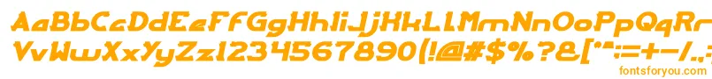 ARCADE Bold Italic Font – Orange Fonts