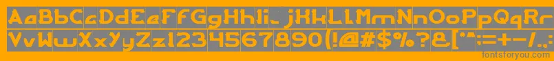 En savoir plus sur la police ARCADE Inverse Police ARCADE Inverse – polices grises sur fond orange