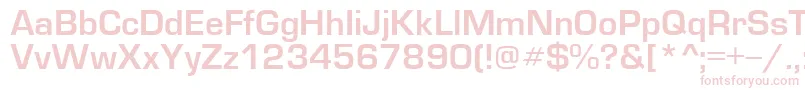 EuropedemiNormal-Schriftart – Rosa Schriften auf weißem Hintergrund