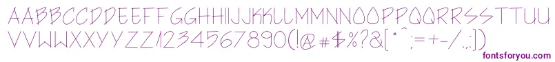 Architect s Hand Font – Purple Fonts