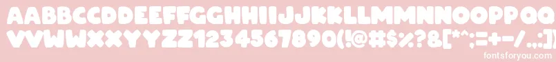 ARCO for OSX Font – White Fonts on Pink Background