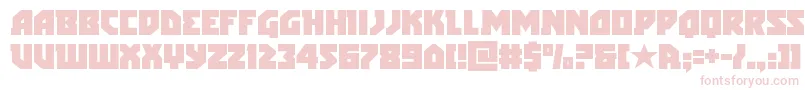 arcticguardian Font – Pink Fonts on White Background