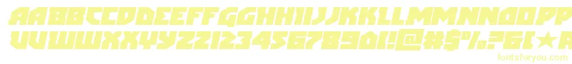 arcticguardianexpandital Font – Yellow Fonts