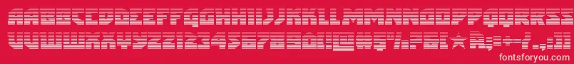 arcticguardiangrad Font – Pink Fonts on Red Background