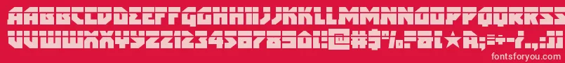 arcticguardianlaser Font – Pink Fonts on Red Background