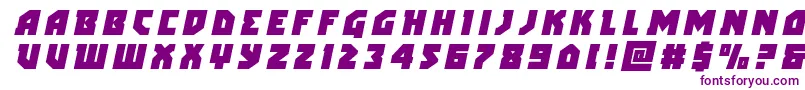 arcticguardiantitleital Font – Purple Fonts on White Background