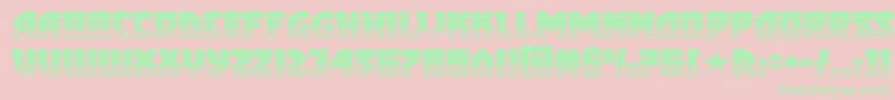 arcticguardiantwotone Font – Green Fonts on Pink Background