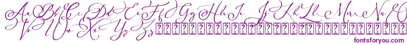Arellia Script Dafont Font – Purple Fonts