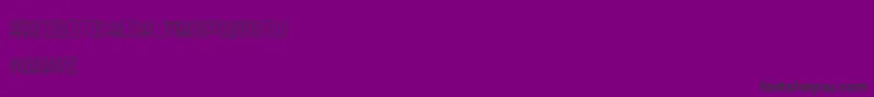 Шрифт Argapuri regular – чёрные шрифты на фиолетовом фоне