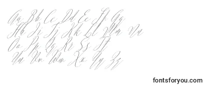 Шрифт Argentina Script Italic