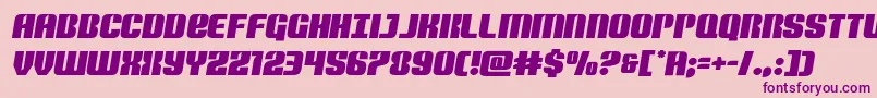 Nightwraithsemital Font – Purple Fonts on Pink Background