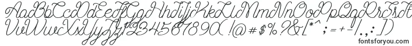 Шрифт Ariana Script Free Demo – шрифты для подписи
