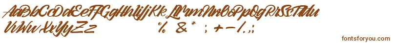 Arlen Script Demo Font – Brown Fonts
