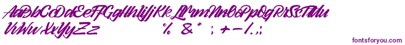 Arlen Script Demo Font – Purple Fonts