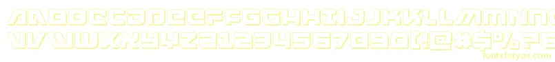 armedlightning3d Font – Yellow Fonts