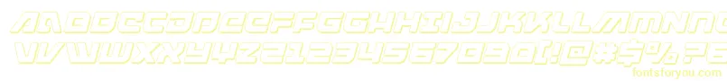 armedlightning3dital Font – Yellow Fonts