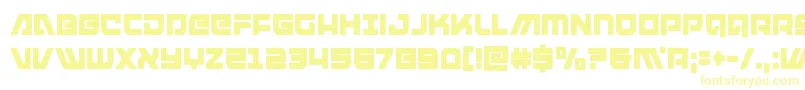 armedlightningcond Font – Yellow Fonts