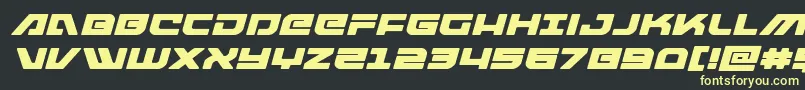 Подробнее о шрифте armedlightningexpandital Шрифт armedlightningexpandital – жёлтые шрифты на чёрном фоне
