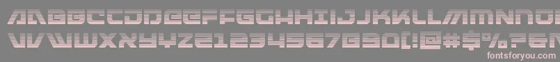 armedlightninggrad Font – Pink Fonts on Gray Background