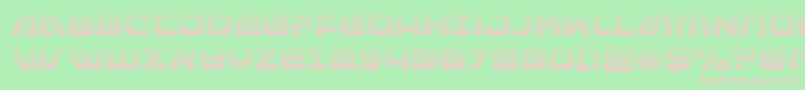 armedlightninggrad Font – Pink Fonts on Green Background