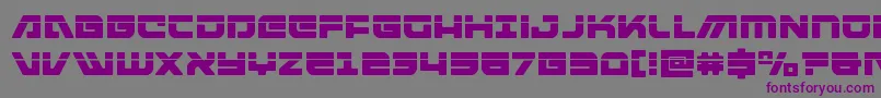 armedlightninglaser Font – Purple Fonts on Gray Background