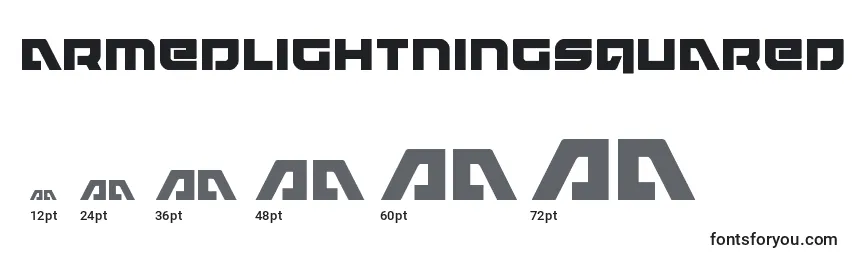 Armedlightningsquared (119978) Font Sizes