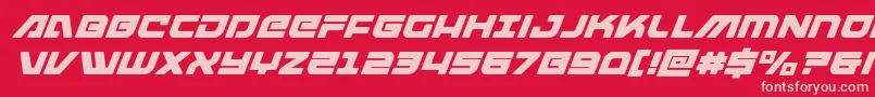 Подробнее о шрифте armedlightningsuperital Шрифт armedlightningsuperital – розовые шрифты на красном фоне