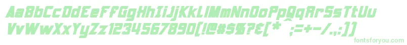 fuente Armorhide Bold Italic – Fuentes Verdes Sobre Fondo Blanco