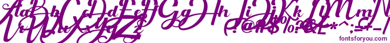 Arpeggio Font – Purple Fonts