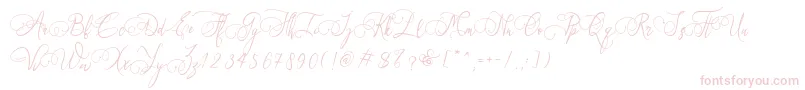 Art Maria Font – Pink Fonts