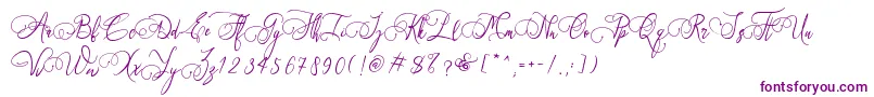 Art Maria Font – Purple Fonts