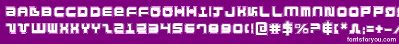 DirektorAcademy Font – White Fonts on Purple Background