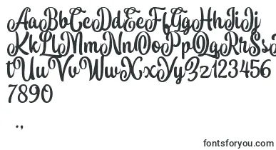 Arucard font – drawn Fonts