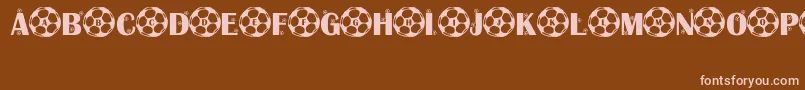 More about KickOff Font KickOff Font – Pink Fonts on Brown Background