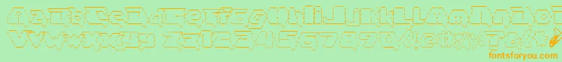 fuente asciid fontvir us – Fuentes Naranjas Sobre Fondo Verde