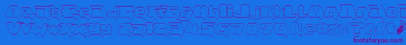 fuente asciid fontvir us – Fuentes Moradas Sobre Fondo Azul