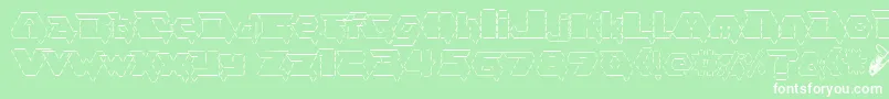 fuente asciid fontvir us – Fuentes Blancas Sobre Fondo Verde