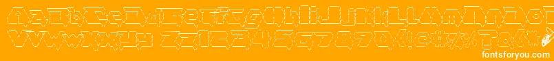 fuente asciid fontvir us – Fuentes Blancas Sobre Fondo Naranja