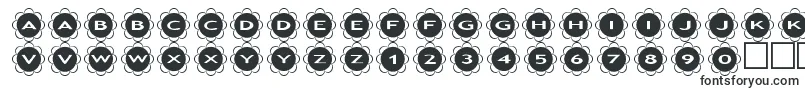 Шрифт asflowers – шрифты, начинающиеся на A