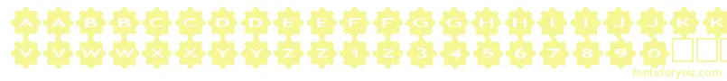 Шрифт asgears3 – жёлтые шрифты