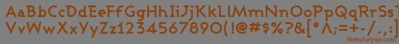 More about ASHBB Font ASHBB Font – Brown Fonts on Gray Background