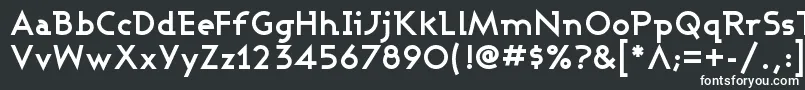 フォントASHBB    – 白い文字