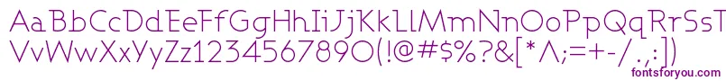 Шрифт ASHBL    – фиолетовые шрифты
