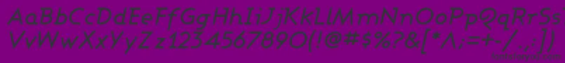 ASHBMI   Font – Black Fonts on Purple Background